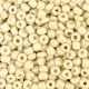 Seed beads 8/0 (3mm) Soft creamy yellow